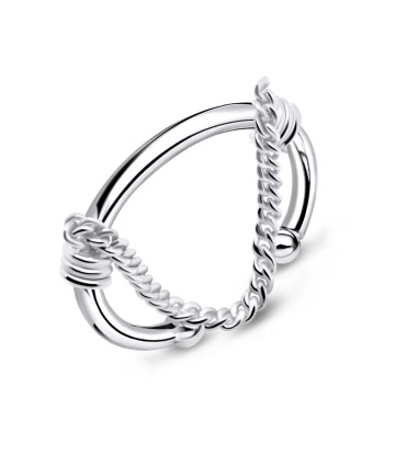 Dangling Spiral Chain Ear Cuff EC-410